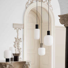 Load image into Gallery viewer, Lolly Ceiling Lamp Sand Metal and White Opal Glass