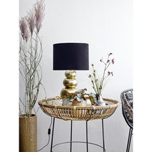 Load image into Gallery viewer, Kama Woven Rattan Lounge Chair in Black