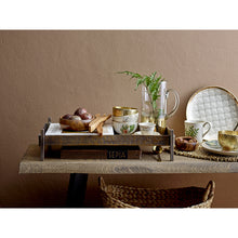 Load image into Gallery viewer, Raw Oak Bench in Brown