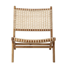 Load image into Gallery viewer, Keila Teak Occasional Chair in Rattan