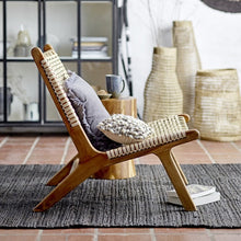 Load image into Gallery viewer, Keila Teak Occasional Chair in Rattan