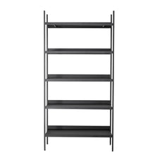 Load image into Gallery viewer, Lot Metal Bookcase in Black