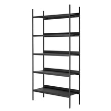 Load image into Gallery viewer, Lot Metal Bookcase in Black