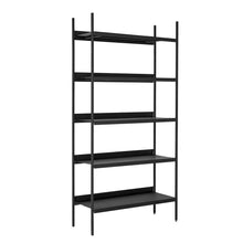 Load image into Gallery viewer, Lot Metal Bookcase in Black