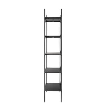 Load image into Gallery viewer, Lot Metal Bookcase in Black