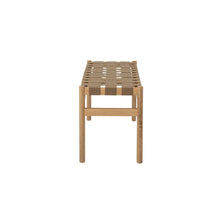 Load image into Gallery viewer, Roel Woven Bench in Brown