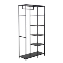 Load image into Gallery viewer, Valde Clothes Rack in Black