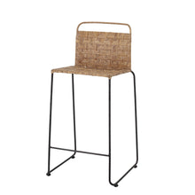 Load image into Gallery viewer, Gunnel Rattan Bar Stool in Natural