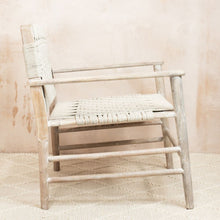 Load image into Gallery viewer, Kibo Handwoven Armchair in Mango Wood