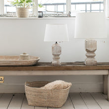 Load image into Gallery viewer, Töre Handmade Table Lamp in Mango Wood