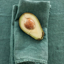 Load image into Gallery viewer, Linen Set of 4 Napkins in Sea Green