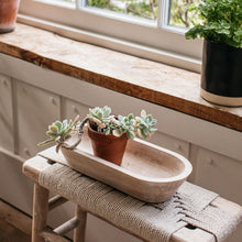Load image into Gallery viewer, Mo Mango Wood Trough In Natural