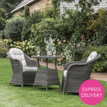 Load image into Gallery viewer, Palma Outdoor Bistro Set in Grey