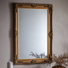 Load image into Gallery viewer, Eloise Rectangle Mirror in Gold