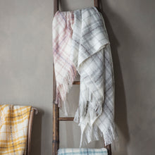 Load image into Gallery viewer, Florence Mohair Throw in Grey