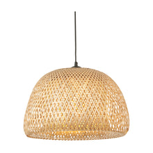 Load image into Gallery viewer, Antonia Rattan Dome Pendant Light