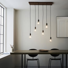 Load image into Gallery viewer, Payton 6 Pendant Ceiling Light in Steel