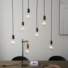 Load image into Gallery viewer, Payton 6 Pendant Ceiling Light in Steel