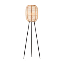 Load image into Gallery viewer, Celia Linen Floor Lamp in Soft Beige