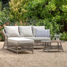 Load image into Gallery viewer, Capri Outdoor Rattan Chaise Set in Natural