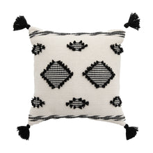 Load image into Gallery viewer, Martha Cushion Cover in Black and Cream