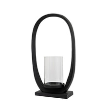 Load image into Gallery viewer, Helena Metal Lantern in Black