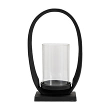 Load image into Gallery viewer, Helena Metal Lantern in Black