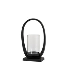 Load image into Gallery viewer, Helena Metal Lantern in Black