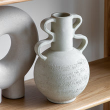 Load image into Gallery viewer, Tessa Ceramic Round Vase in Cream