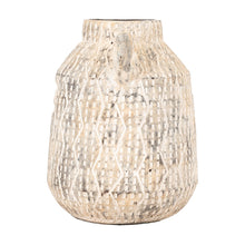 Load image into Gallery viewer, Tassa Ceramic Double Handle Vase in Cream