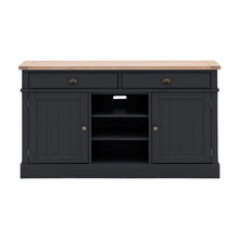 Load image into Gallery viewer, Nala 2 Door 2 Drawer Wooden Sideboard in Deep Navy