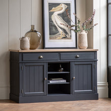 Load image into Gallery viewer, Nala 2 Door 2 Drawer Wooden Sideboard in Deep Navy