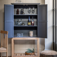 Load image into Gallery viewer, Nala 2 Door Wooden Cupboard in Deep Navy