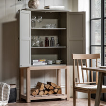 Load image into Gallery viewer, Nala Wooden Cabinet in Greige