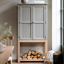 Load image into Gallery viewer, Nala Wooden Cabinet in Greige