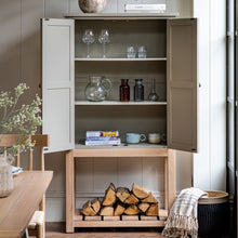 Load image into Gallery viewer, Nala Wooden Cabinet in Greige