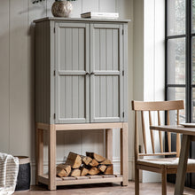 Load image into Gallery viewer, Nala Wooden Cabinet in Greige