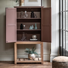 Load image into Gallery viewer, Nala 2 Door Wooden Cupboard in Dusky Pink