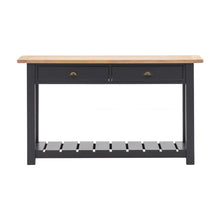 Load image into Gallery viewer, Nala 2 Drawer Wooden Console in Deep Navy