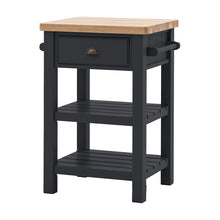 Load image into Gallery viewer, Nala Wooden Butchers Block in Deep Navy