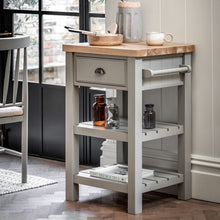 Load image into Gallery viewer, Nala Wooden Butchers Block in Greige
