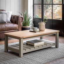 Load image into Gallery viewer, Nala Wooden Coffee Table in Greige