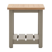 Load image into Gallery viewer, Nala Wooden Side Table in Greige