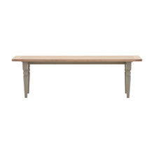 Load image into Gallery viewer, Felix Wooden Dining Bench in Greige