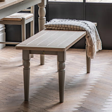 Load image into Gallery viewer, Felix Wooden Dining Bench in Greige