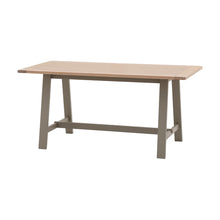 Load image into Gallery viewer, Nala Wooden Trestle Table in Neutral