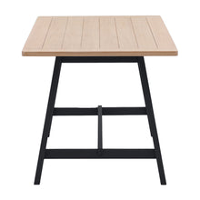Load image into Gallery viewer, Nala Wooden Trestle Table in Deep Navy