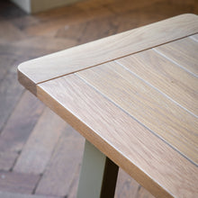 Load image into Gallery viewer, Nala Wooden Trestle Dining Bench in Neutral