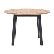 Load image into Gallery viewer, Nala Wooden Round Table in Deep Navy