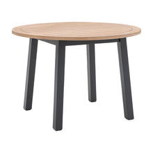 Load image into Gallery viewer, Nala Wooden Round Table in Deep Navy